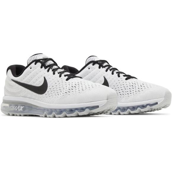 Nike Air Max 2017 Mens Size 15 Shoes‎ White Pure Platinum Silver 849559-100 NEW main image 7